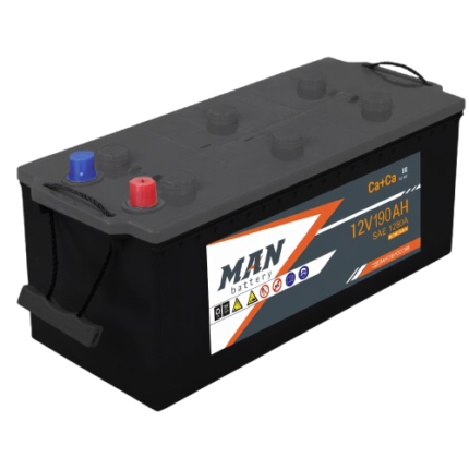 MAN B.190.128.A  12V190AH  SAE 1280A